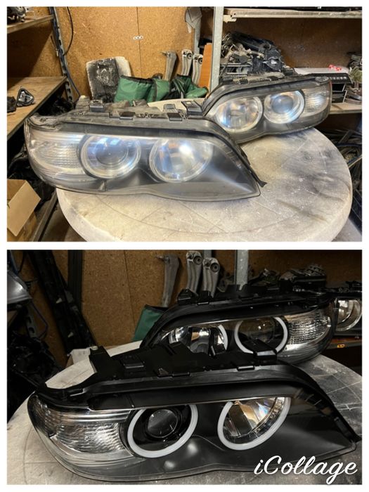 Reconditionare faruri bmw x5 E53