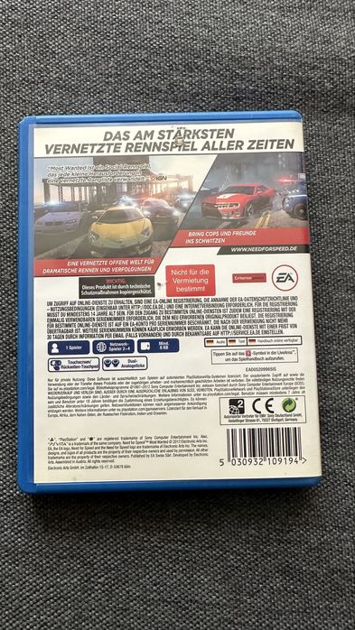 Joc PSVita Most Wanted