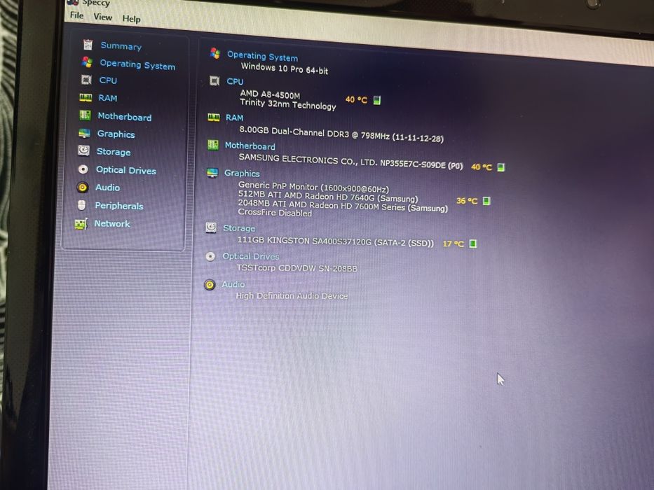 Laptop Samsung de vanzare