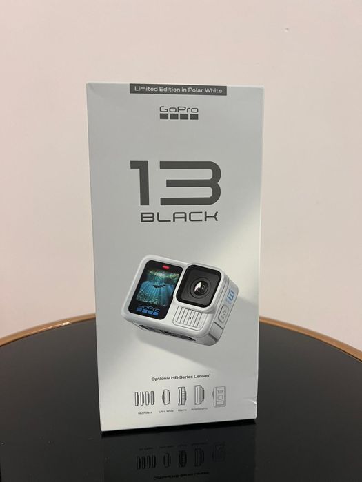 Vand camera model GoPro Hero 13 Limited Edition Polar White noua (sigi