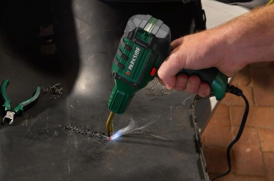 пистолет за заваряване на пластмаса Парксайд /Parkside