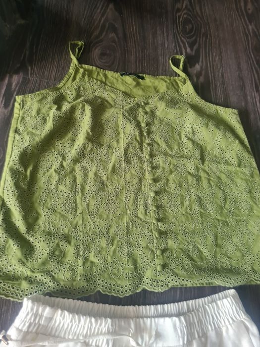 Pantaloni și  maieu dama mar 38/42 noi fără eticheta la 80 lei ambele