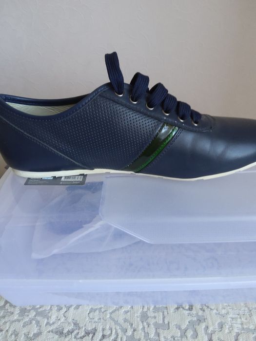 Мужские кеды LACOSTE,  42 размер , GUARDIANI оригинал, 42 размер Итали