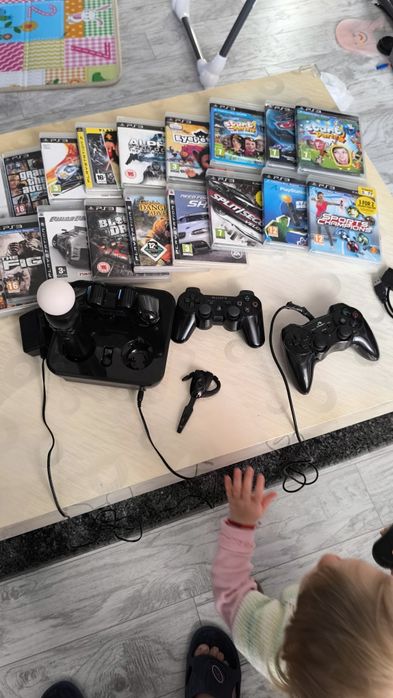 PlayStation 3 – пълен комплект + много игри