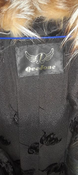 Норковая шуба с воротником