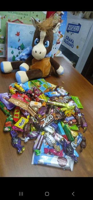 Новогодние сладкие подарки для детей