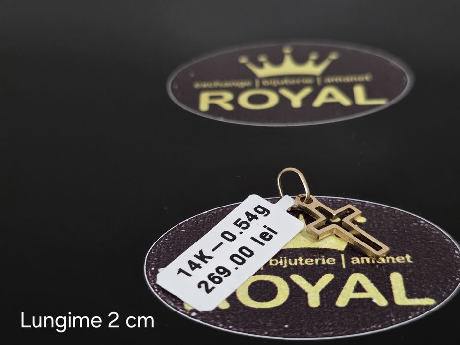 Bijuteria Royal: Pandantiv aur 14k/0.54 gr