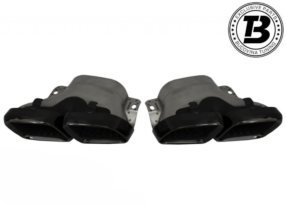 Difuzor Bara Spate cu Ornamente compatibil cu Mercedes C Class C205 A205 C63 Design