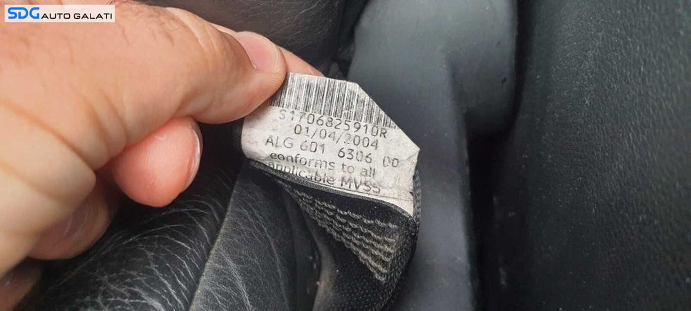 Centura Siguranta Stanga Fata Sofer BMW Seria 5 E60 E61 2003 - 2010 Cod S1706825910R [C1269]