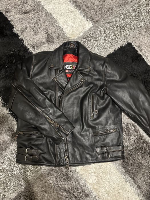 Geaca piele Biker City of Leather 3XL