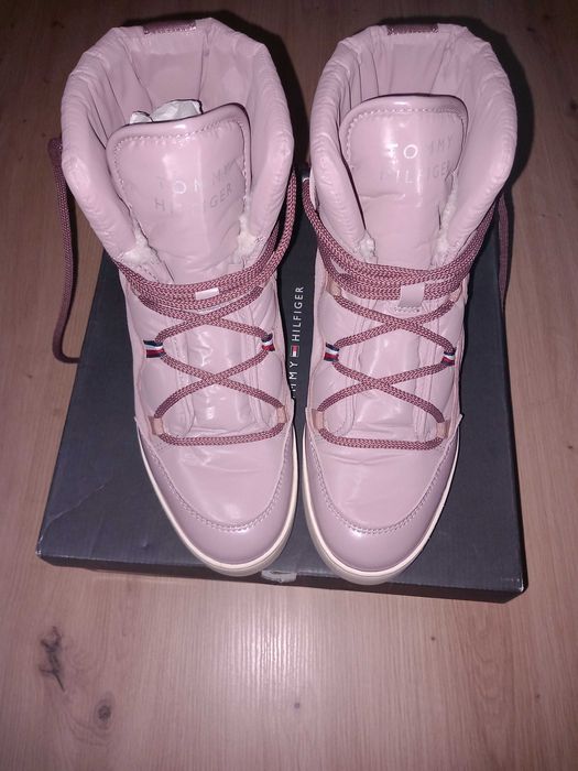 Апрески Tommy Hilfiger / Боти Tommy Hilfiger - Естествена кожа