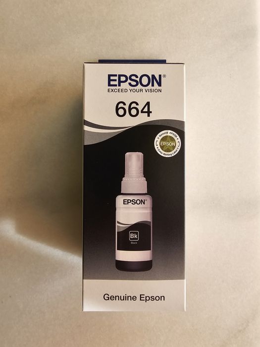 Flacon Epson T664,  Negru