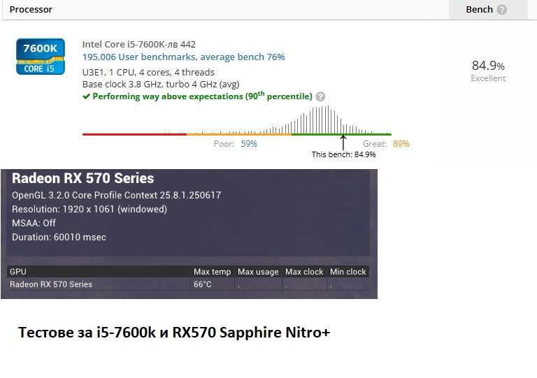 Изгодно! Компютър за лек гейминг / Бюджетен компютър