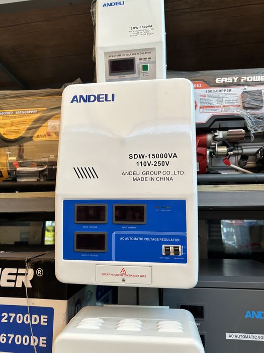 Стабилизатор напряжение Andeli 15.000 sdw, devorga osiladigan