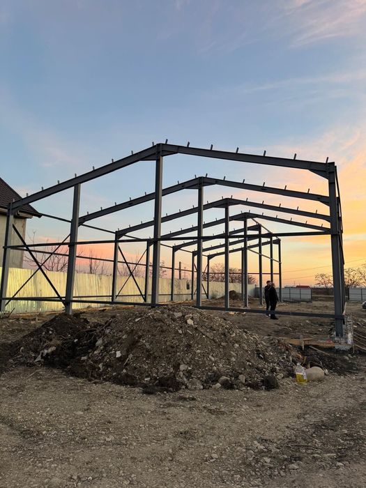 Structura metalica  hala 15x40 hala industriala  ipe hea