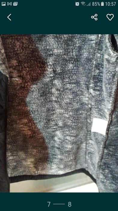 Haină de stofă imblanita