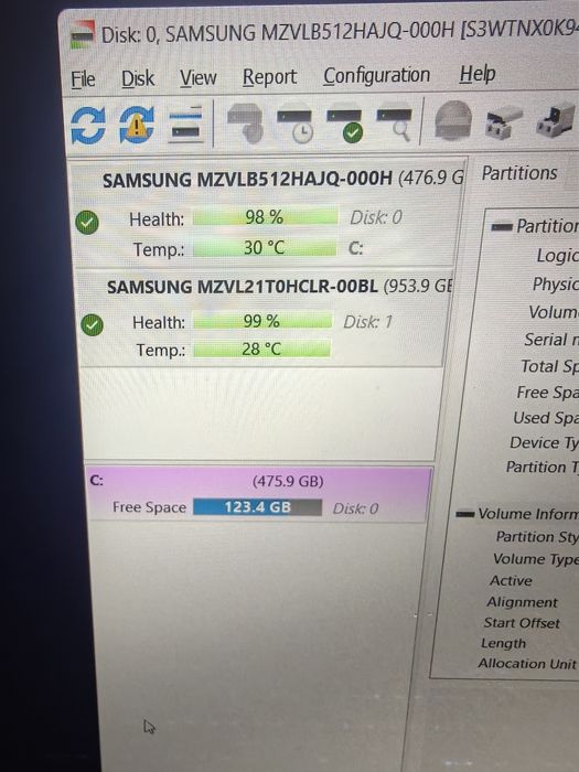 SSD nvme 4.0 1tb Samsung