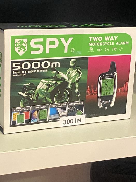 Amanet Next Generation/ Alarma pentru motocicleta Spy Two Moto