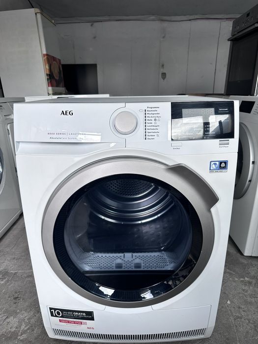 Сушилня +гаранция. AEG ТЕРМОПОМПА Клас А8кг. Безплатна доставка София