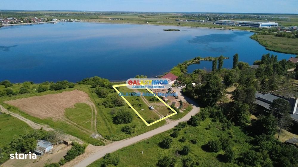 Vanzare teren intravilan 2100 mp deschidere lac Cernica