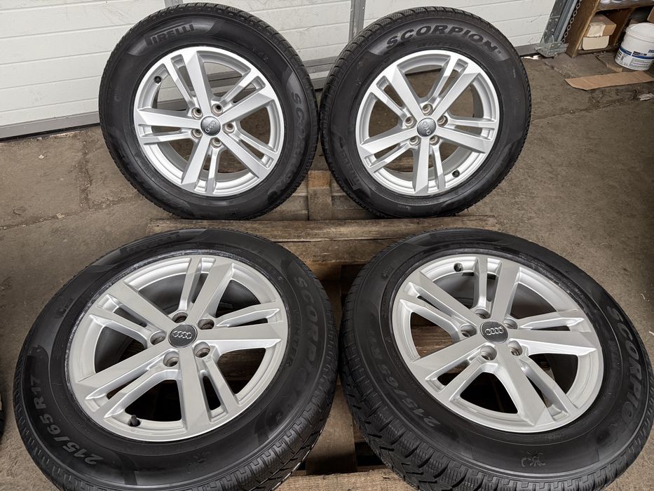 Jante originale Audi Q3 VW Tiguan Skoda Kodiac Karoq cu anv 215/65 17