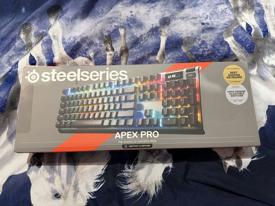 SteelSeries - Apex Pro Gen 3, OmniPoint3.0,RGB, черна