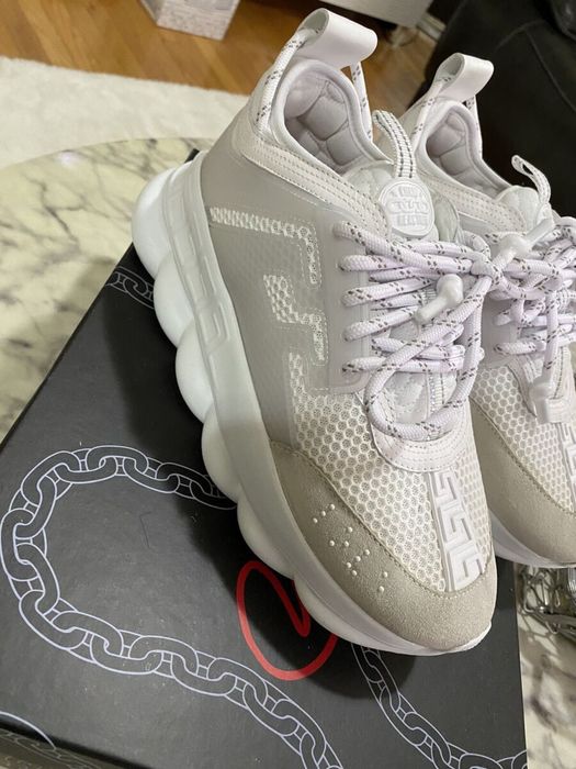 Versace Chain Reaction White
