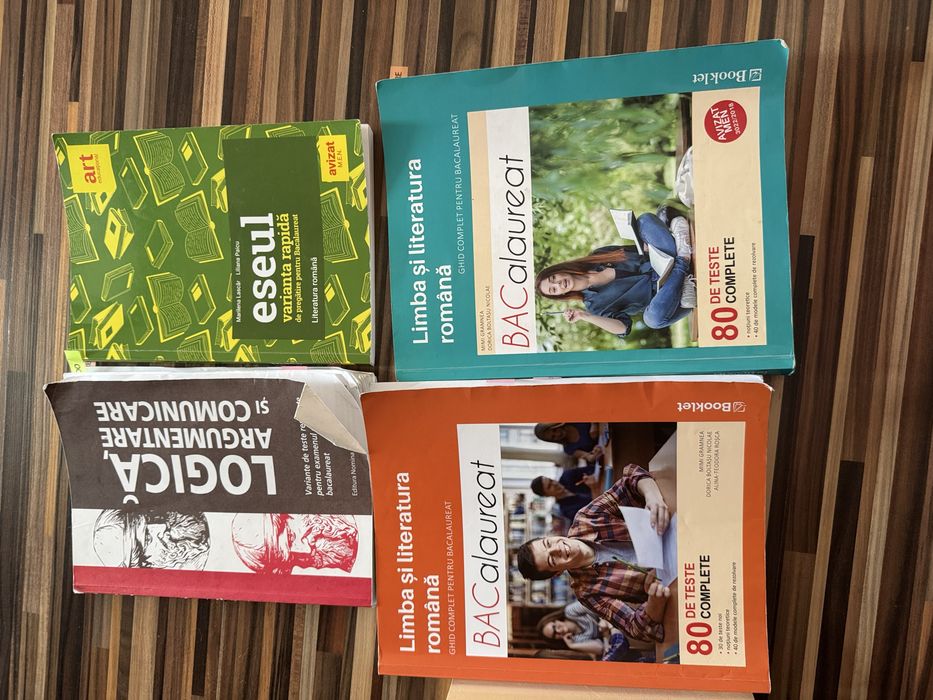 Carti de bac pentru exersare 20 lei bucata