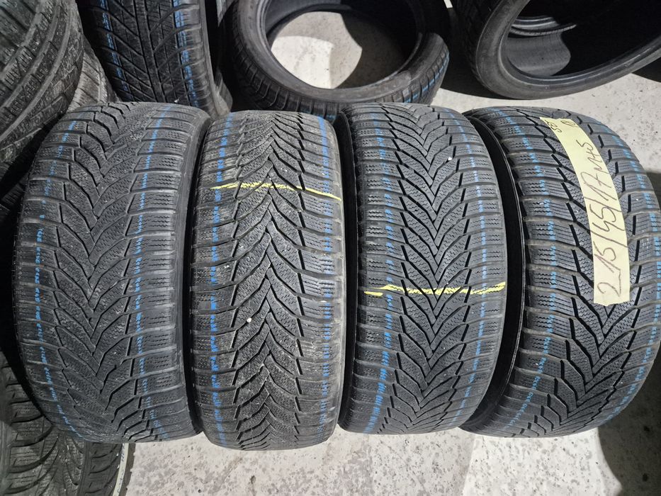 Vând cauciucuri 215/45/17 M+S set complet imp Germania//Nexen//