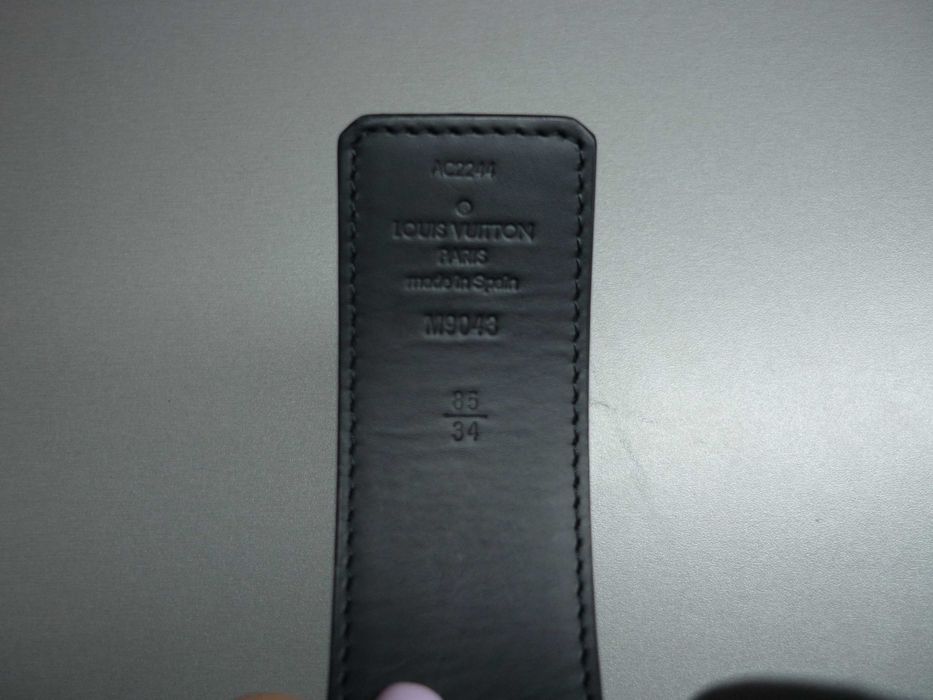 Оригинален Louis Vuitton колан с две лица