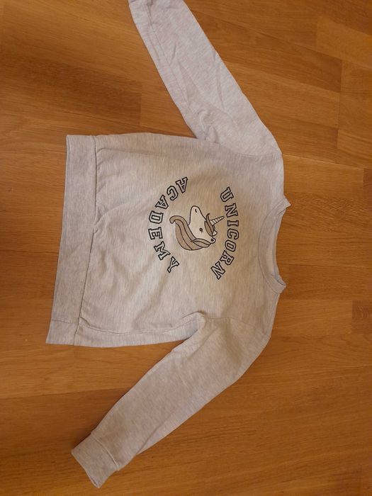 Bluza fete molton 116 cm