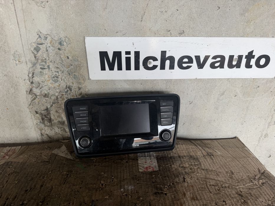 Дисплей за медия шкода октавия 3 / skoda octavia 3