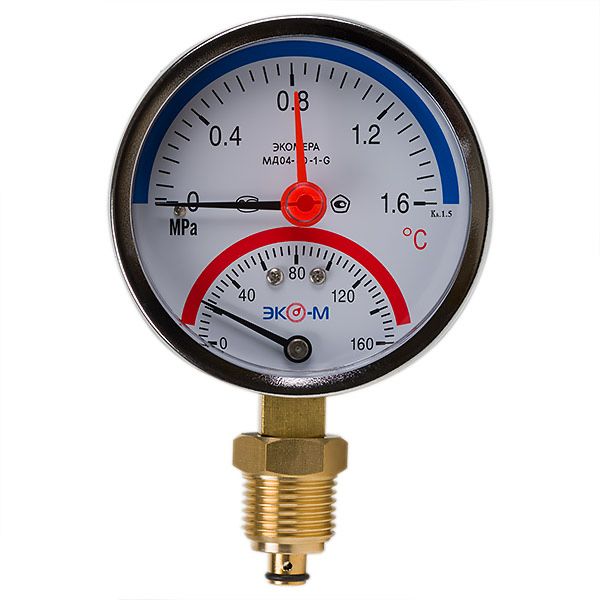 Манометр осевой/радиальный