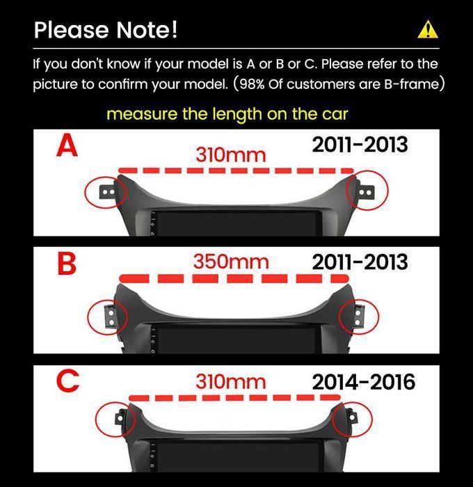 Navigatie Android 14 HYUNDAI ELANTRA 2012 1/8 Gb Waze CarPlay CAMERA