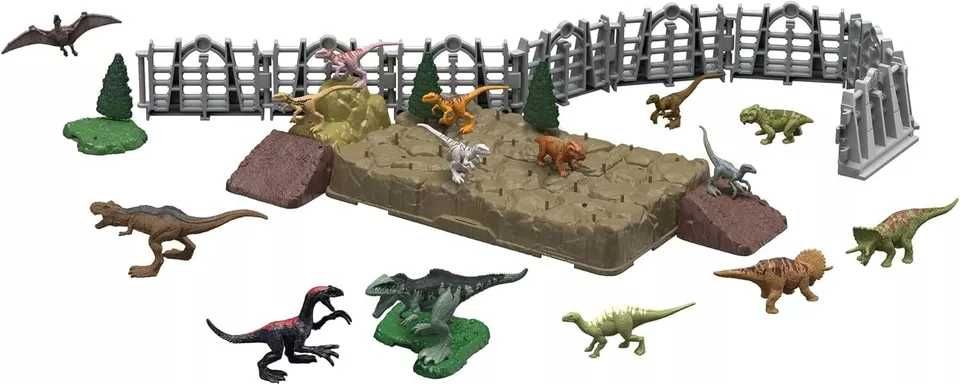 Комплект 15 Динозаври клетка аксесоари Jurassic World Джурасик свят