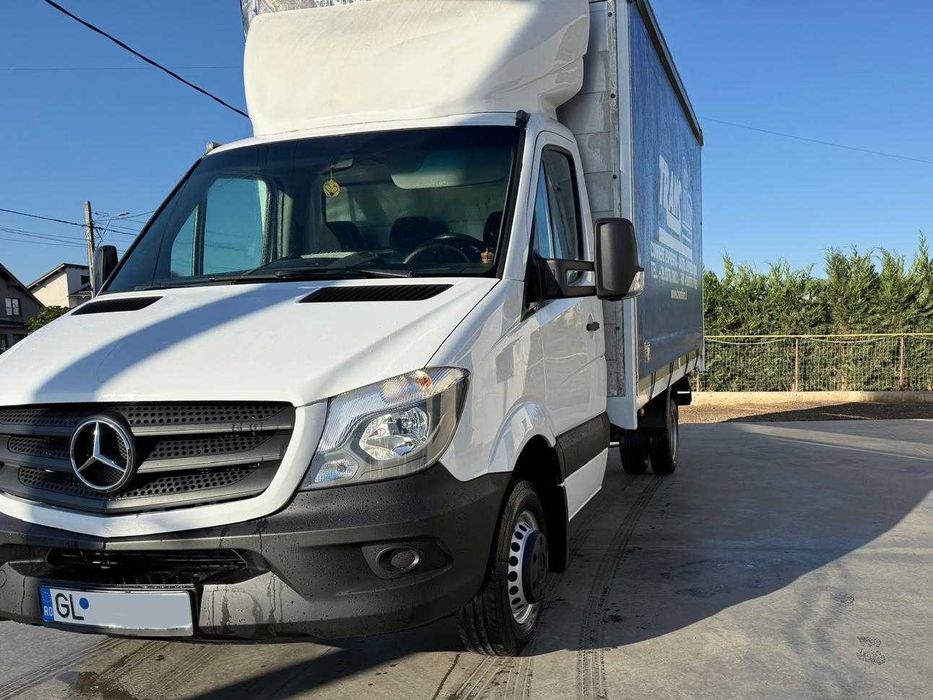 MERCEDES Sprinter 419 2013 3.0CDi 190 CP E5 6 trepte Clima Navi, bena 4.60 m cat. B, import Italia Unic Proprietar
