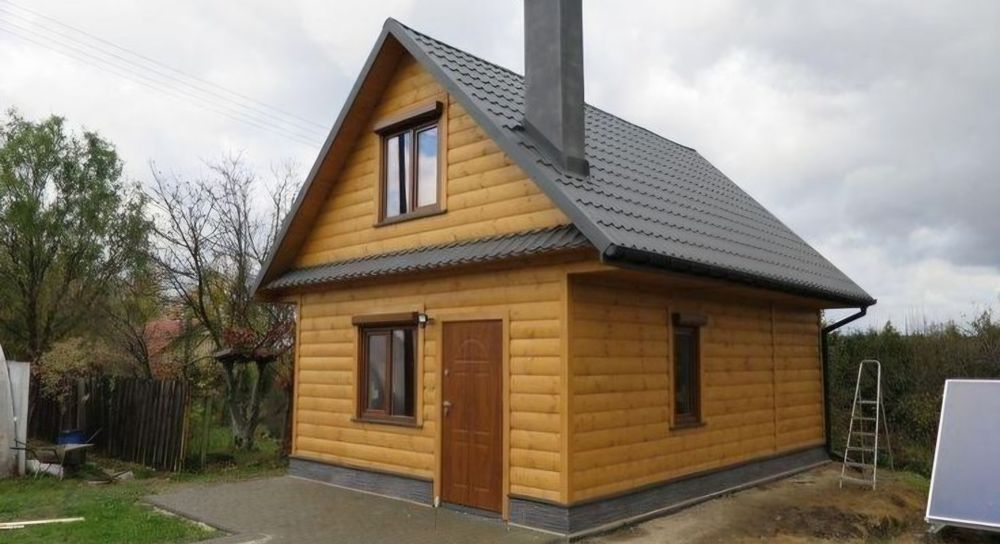 Case si cabane din lemn A-frame