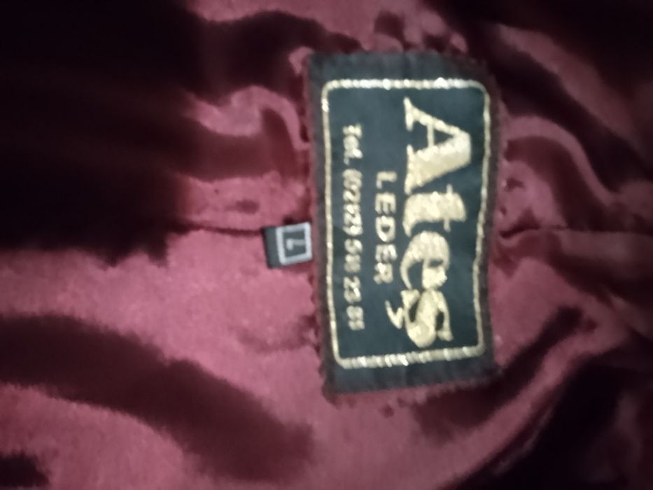 Geaca din piele naturala Ateș