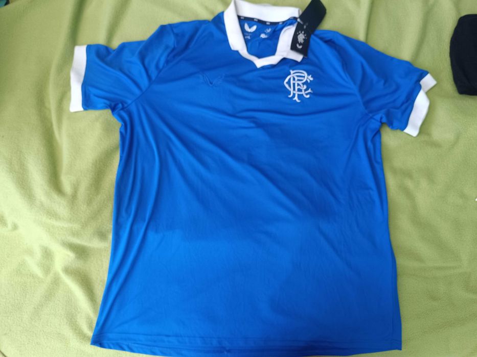 С ЕТИКЕТ! Rangers FC by Castore футболна фланелка