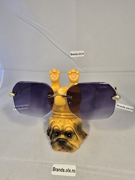 Ochelari de soare Cartier Cobra Purple, made in Italy