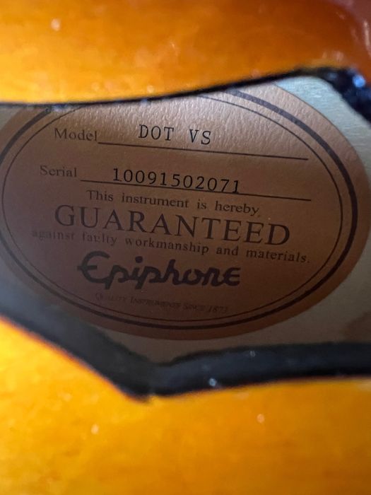 Китара Epiphone Dot