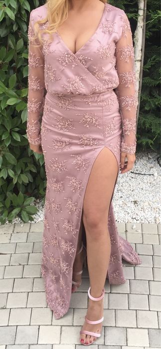 Rochie roz pudra marimea 36
