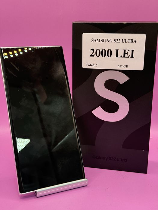 Samsung s22 ultra 512Gb•amanet matei crangasi•7944