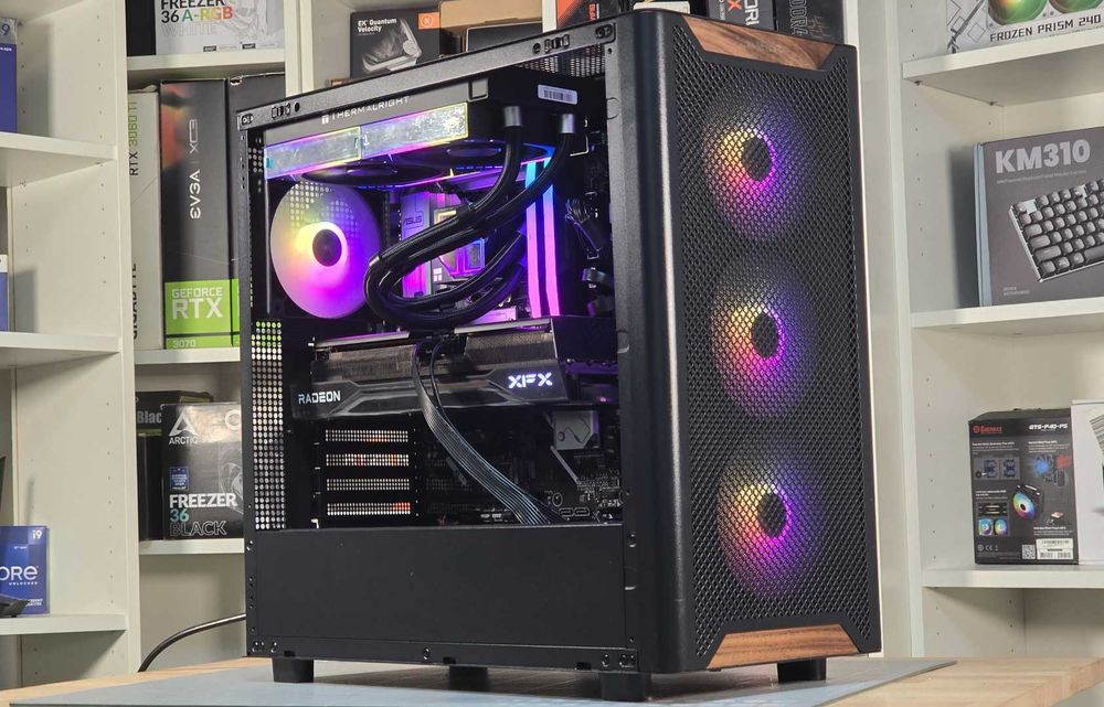 Gaming PC High-End / Workstation Intel Core Ultra 7 265K + RX 9070 XT 16GB / 32GB DDR5 / NVMe