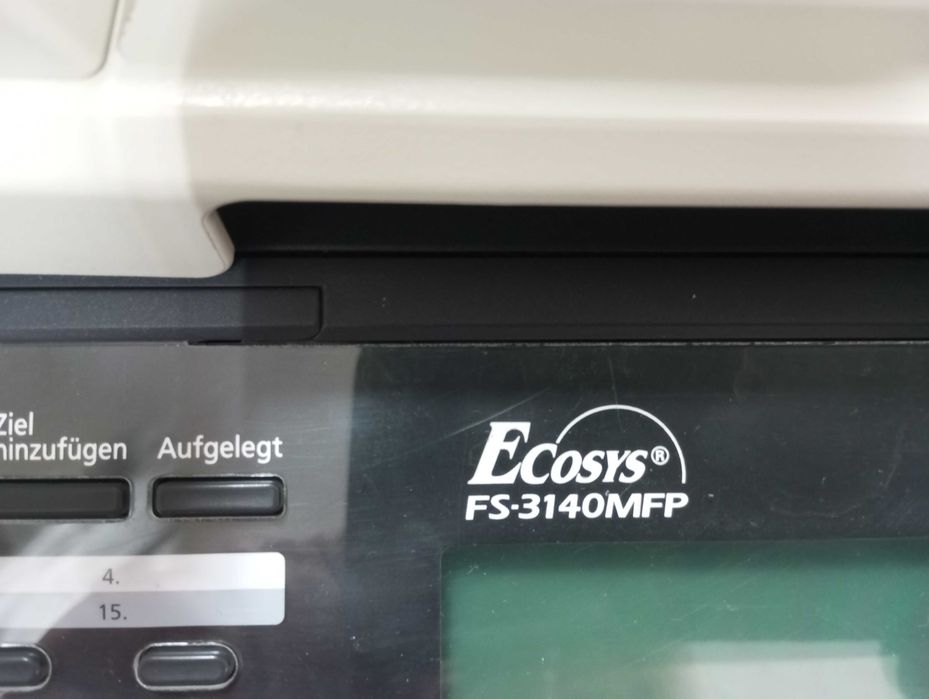 Отличен!!! Лазерен принтер, скенер и копир Kyocera FS 3140 MFP с дуплекс,  ADF и мрежа