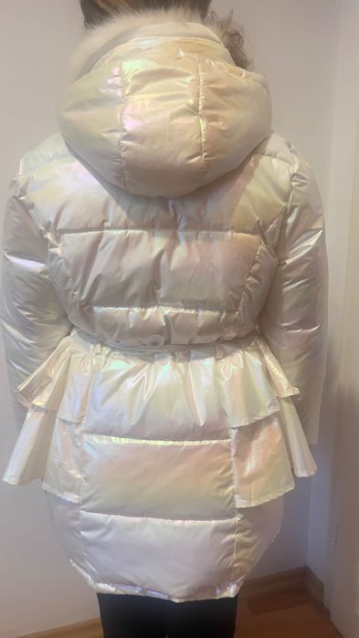 топло зимно пухено яке за момиче