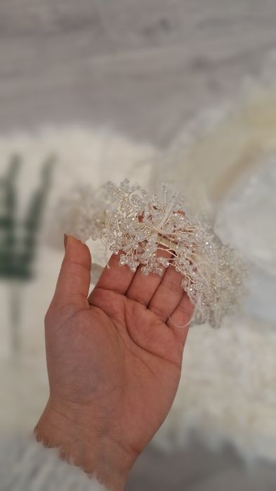 Аксесоар за коса и букет