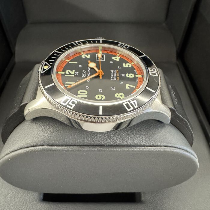 Бартер! Glycine Combat Sub Automatic – Swiss Made Diver 200m