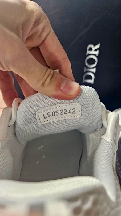 Dior b22 alb reflective
