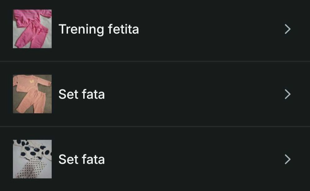 Set pantaloni si bluza copii